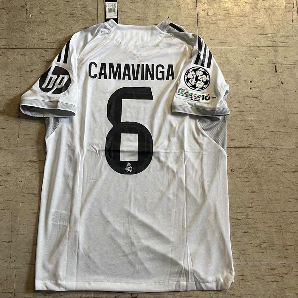 Camavinga 6 Real Madrid 25/26 Home Jersey